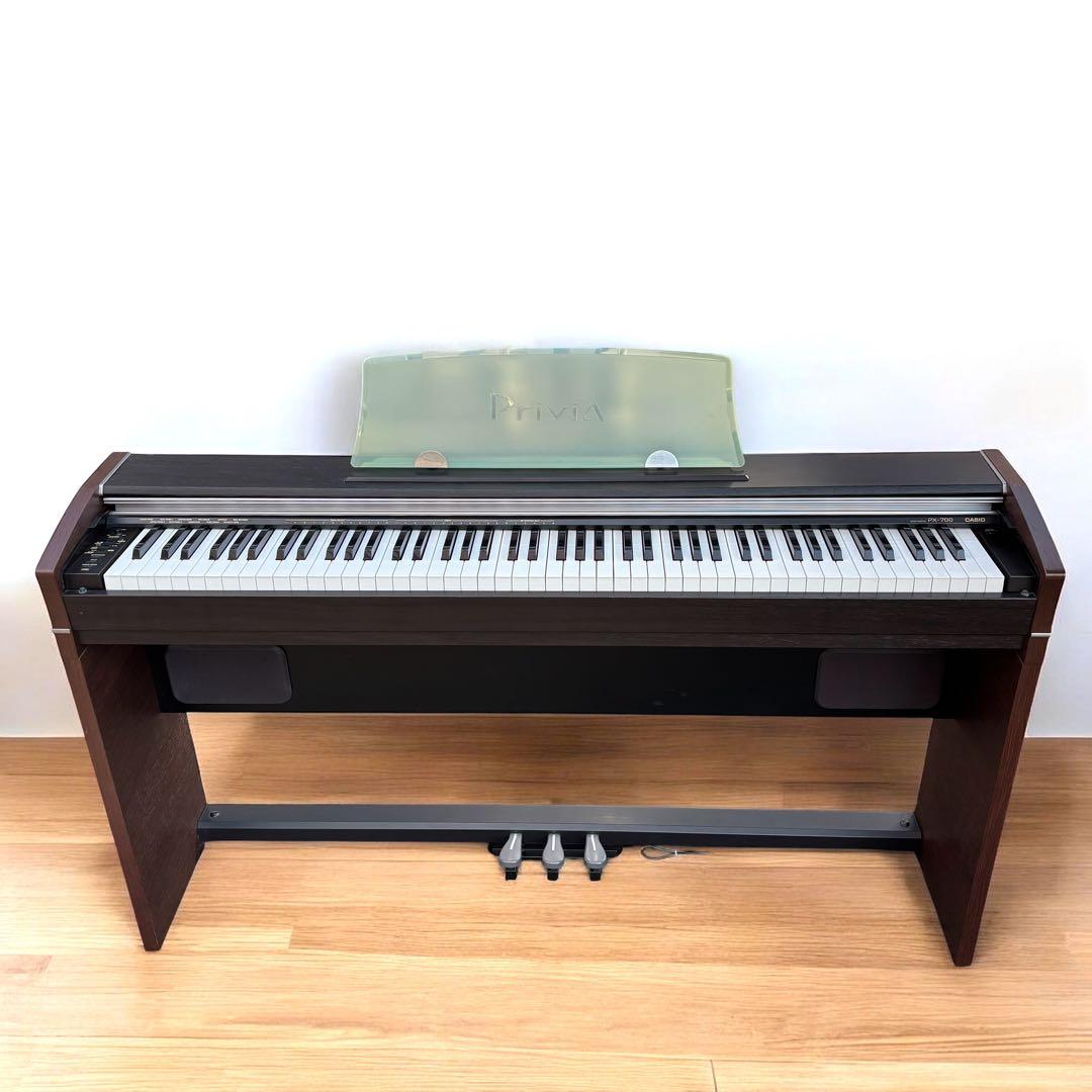 【関西無料配送】CASIO PX-700 88鍵盤 電子ピアノ 木目調 美品