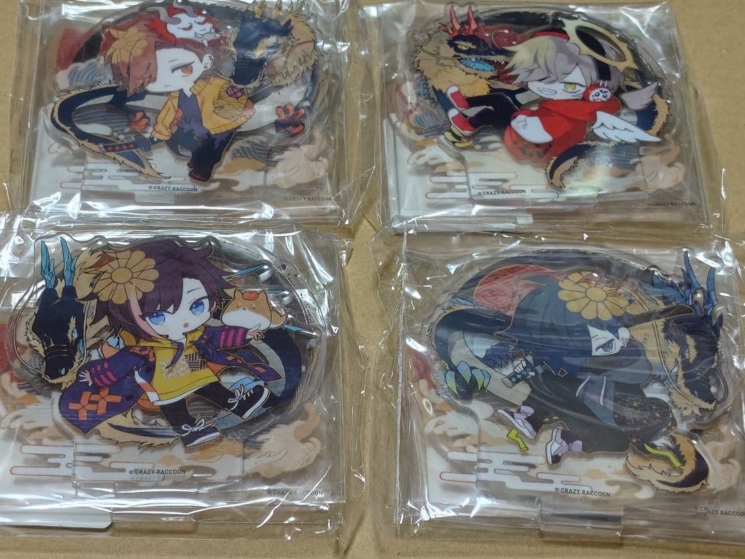 CR DMM スクラッチ アクスタ　アクキー　 きなこ　ありさか　だるま　バニラ