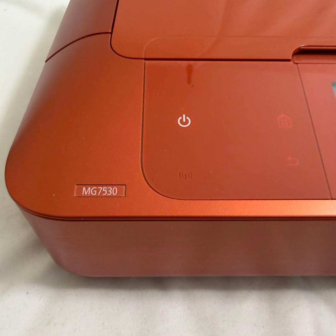 Canon キヤノンインクジェット複合機 PIXUSMG7530 オレンジ