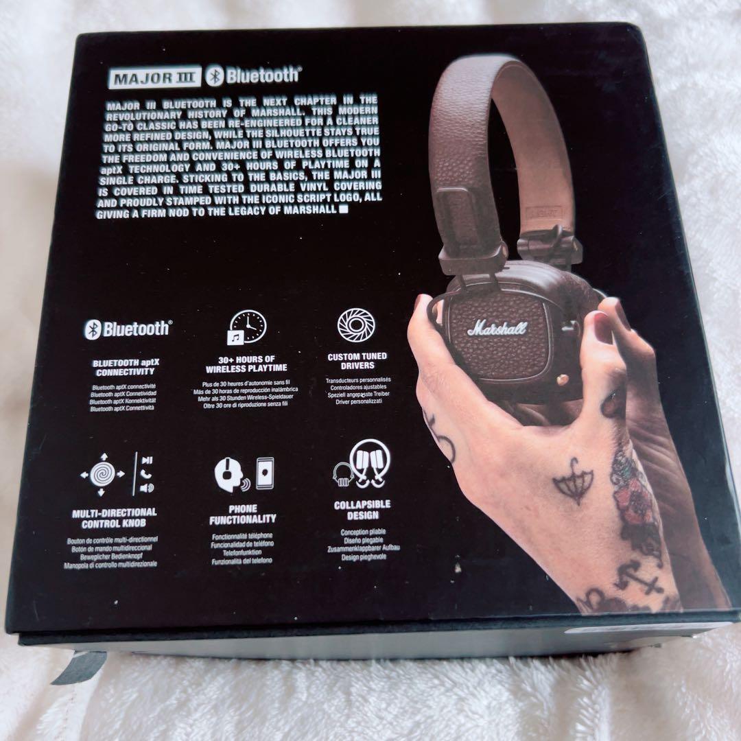 美品♡Marshall Major III Bluetooth ヘッドフォン