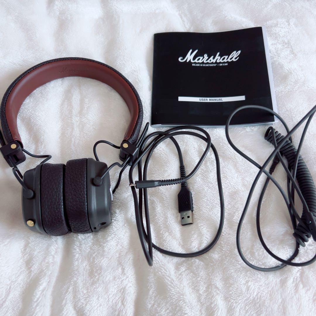 美品♡Marshall Major III Bluetooth ヘッドフォン
