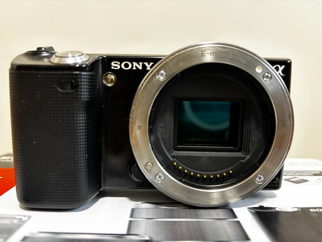 SONY NEX-5D ミラーレス一眼　8G SDカード付き