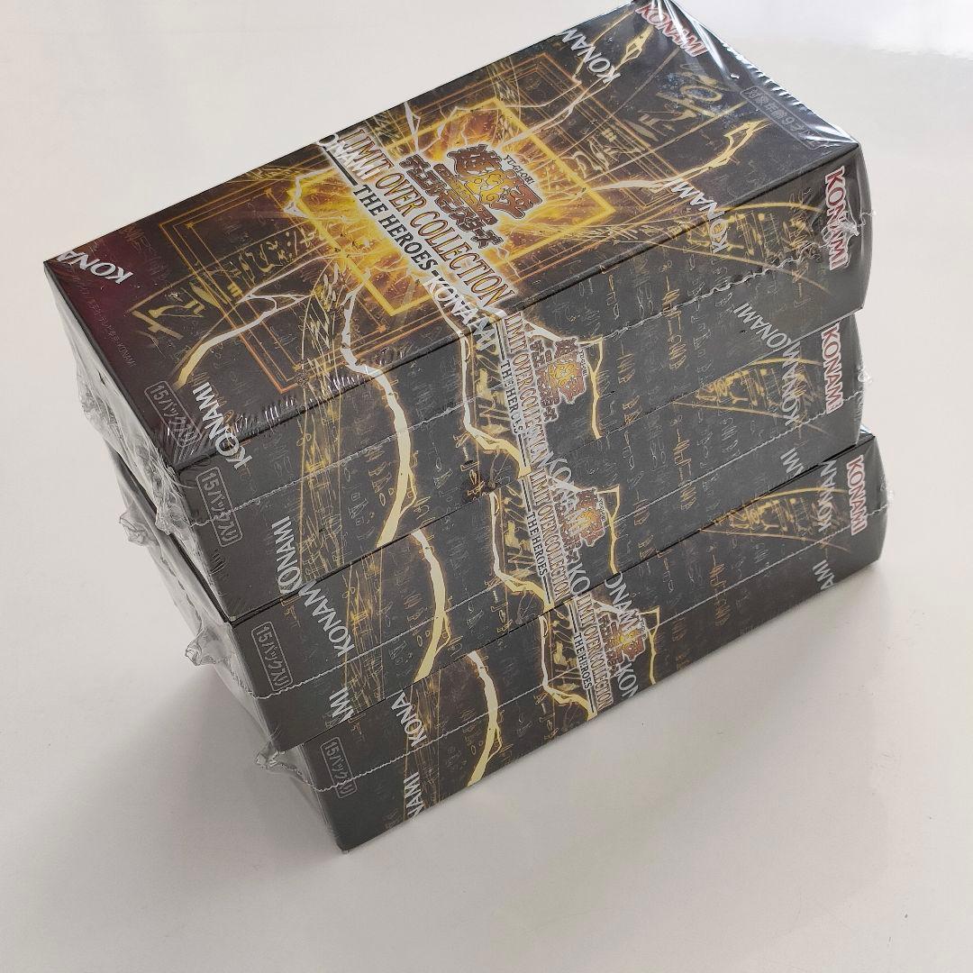 【新品 未開封 シュリンク付き】　遊戯王 THE HEROES　3BOX