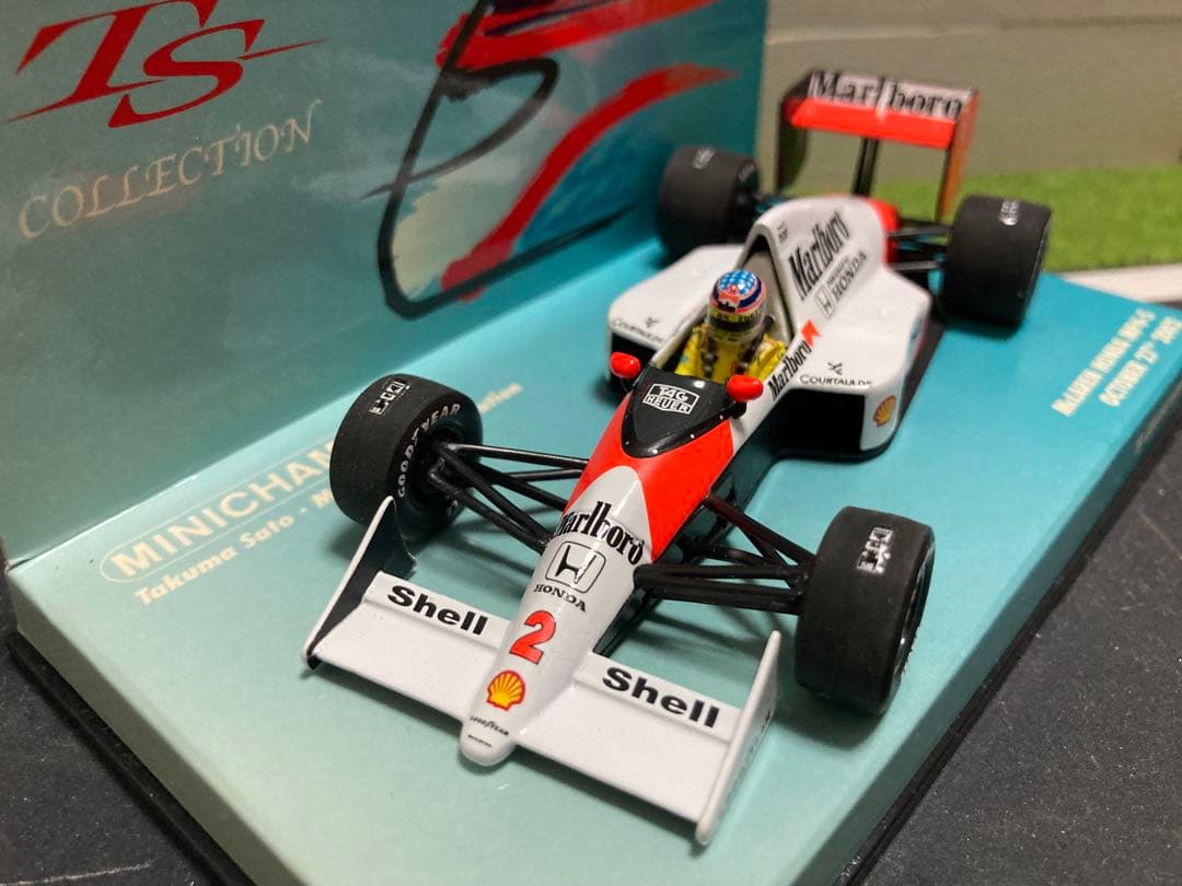ミニチャンプス(マルボロ仕様)‼️マクラーレンホンダMP4/5 佐藤琢磨