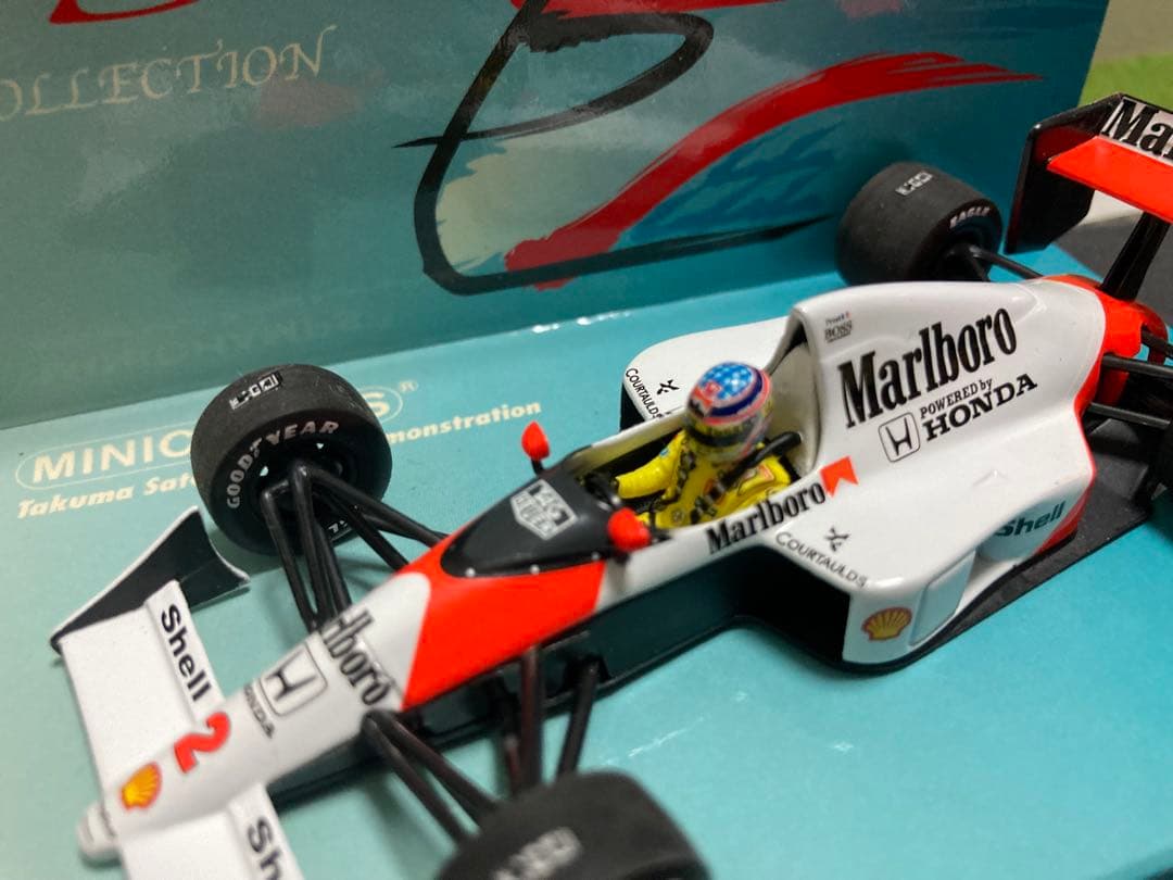 ミニチャンプス(マルボロ仕様)‼️マクラーレンホンダMP4/5 佐藤琢磨