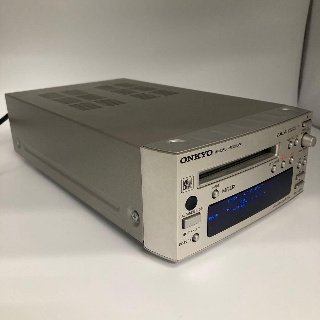 【通電確認済】 ONKYO オンキョー ミニディスクレコーダー MD-101A