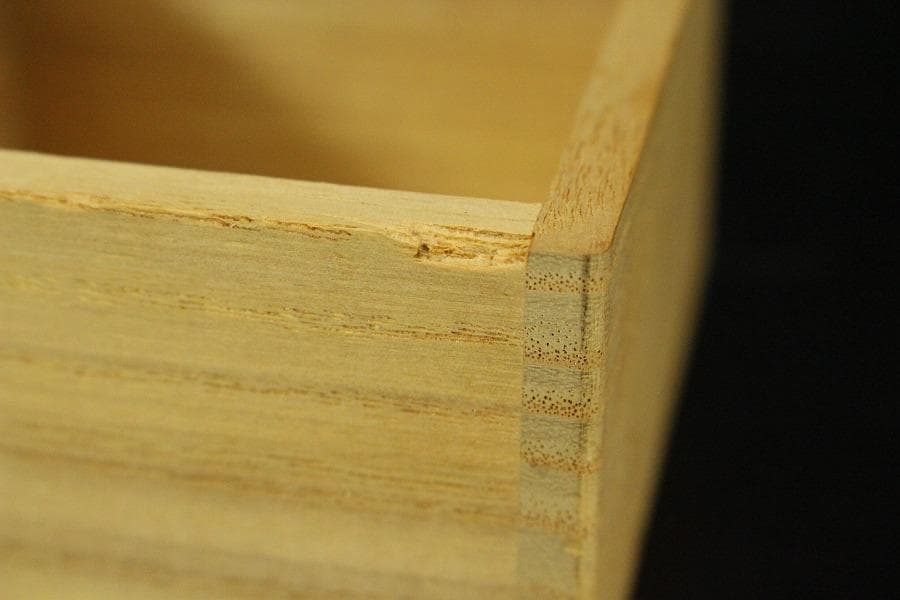 真葛香斎 作 染付松葉 盃 共箱 旧家蔵出(LC718)