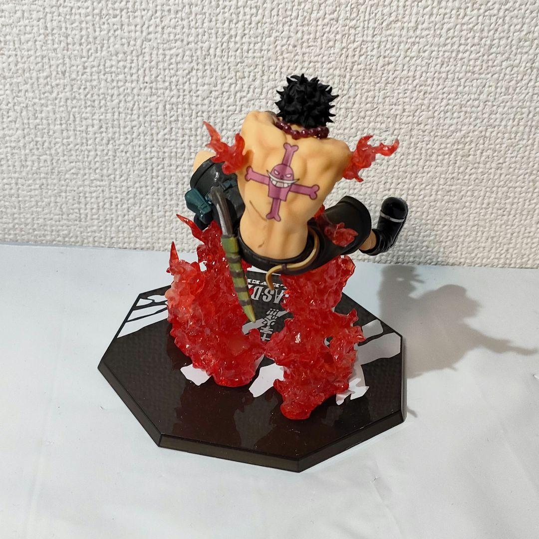 ☆　フィギュアーツzero　ワンピースフィギュア　エース　十字火　炎パーツ無し
