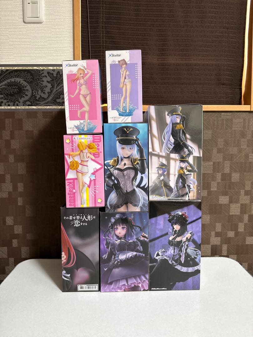 着せ恋　フィギュア 8点(喜多川海夢　黒江雫　ブラックロベリア　乾紗寿叶　リズ)