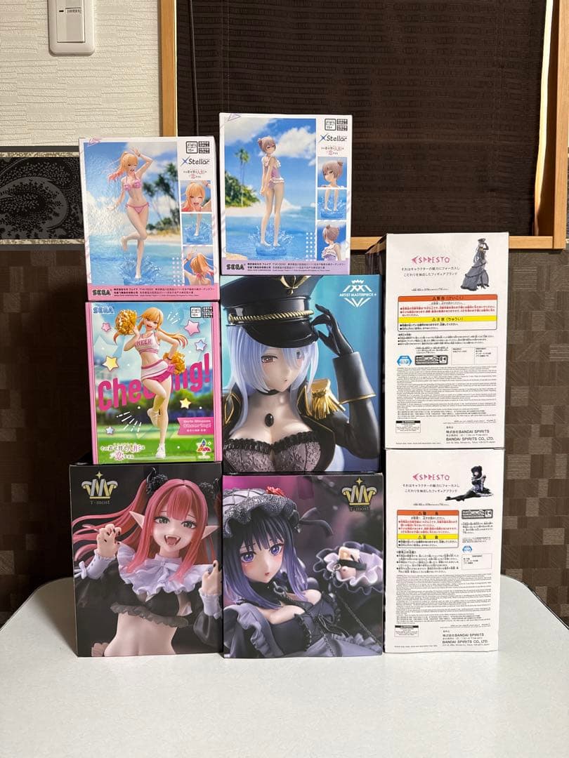 着せ恋　フィギュア 8点(喜多川海夢　黒江雫　ブラックロベリア　乾紗寿叶　リズ)