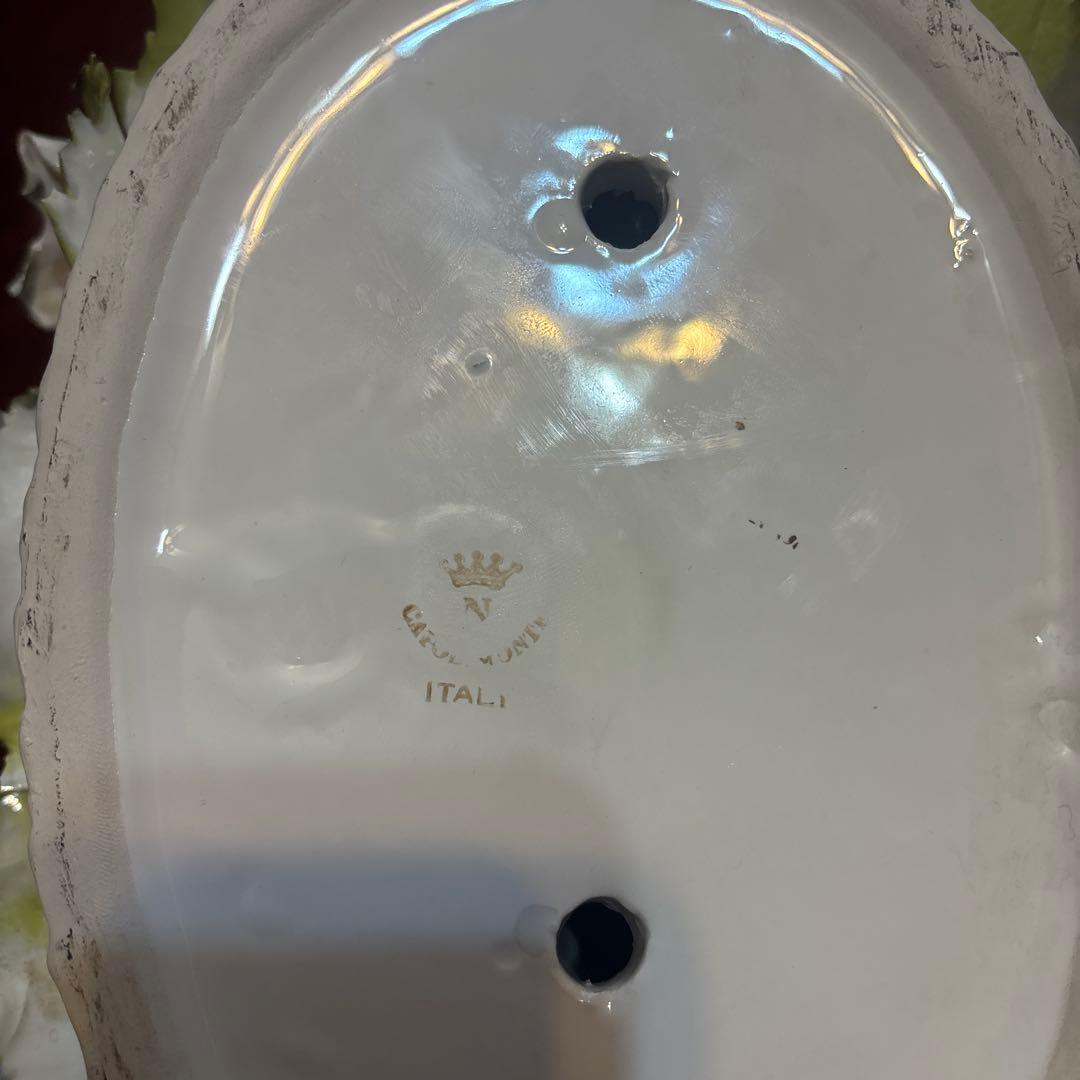 カポディモンテ イタリア製 陶器　白鳩