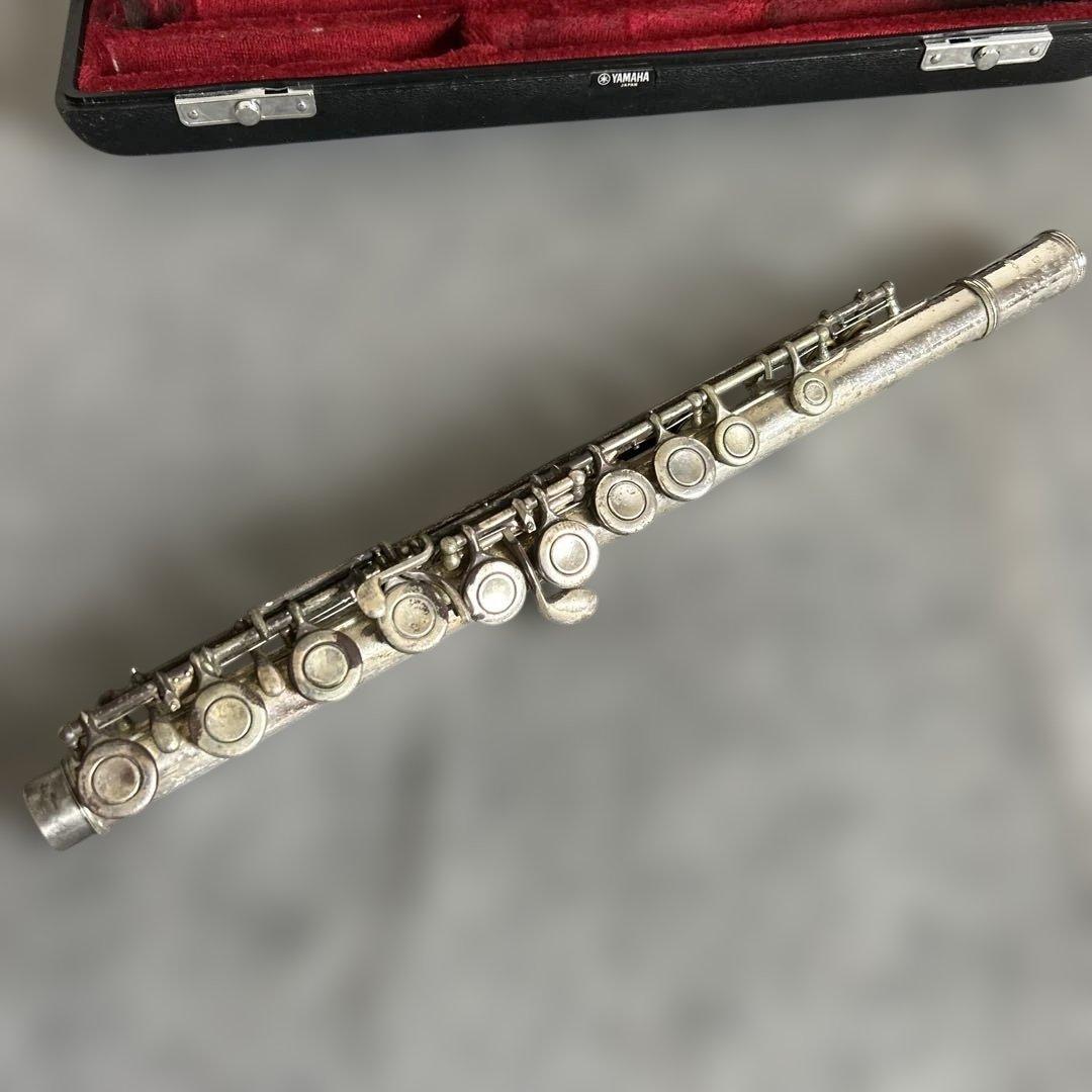 Yamaha フルート本体 銀製 ケース付き