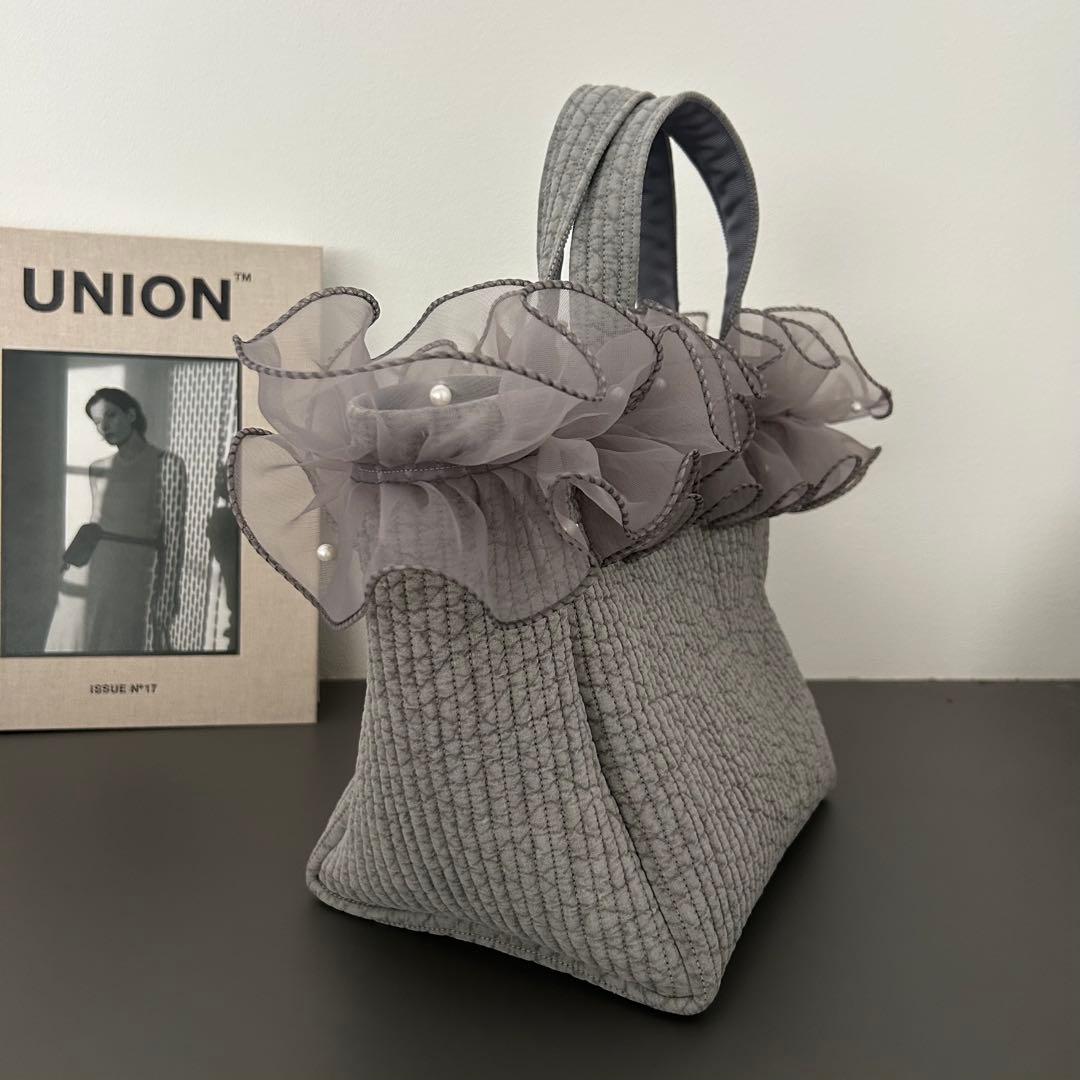 New☆ふわふわブーケヌビバッグ