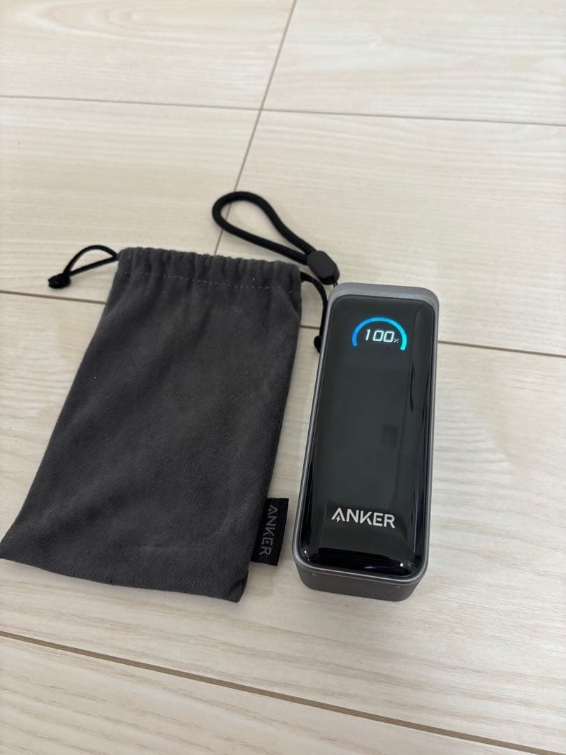 Anker Prime Power Bank (9600mAh,65W)プラグ付