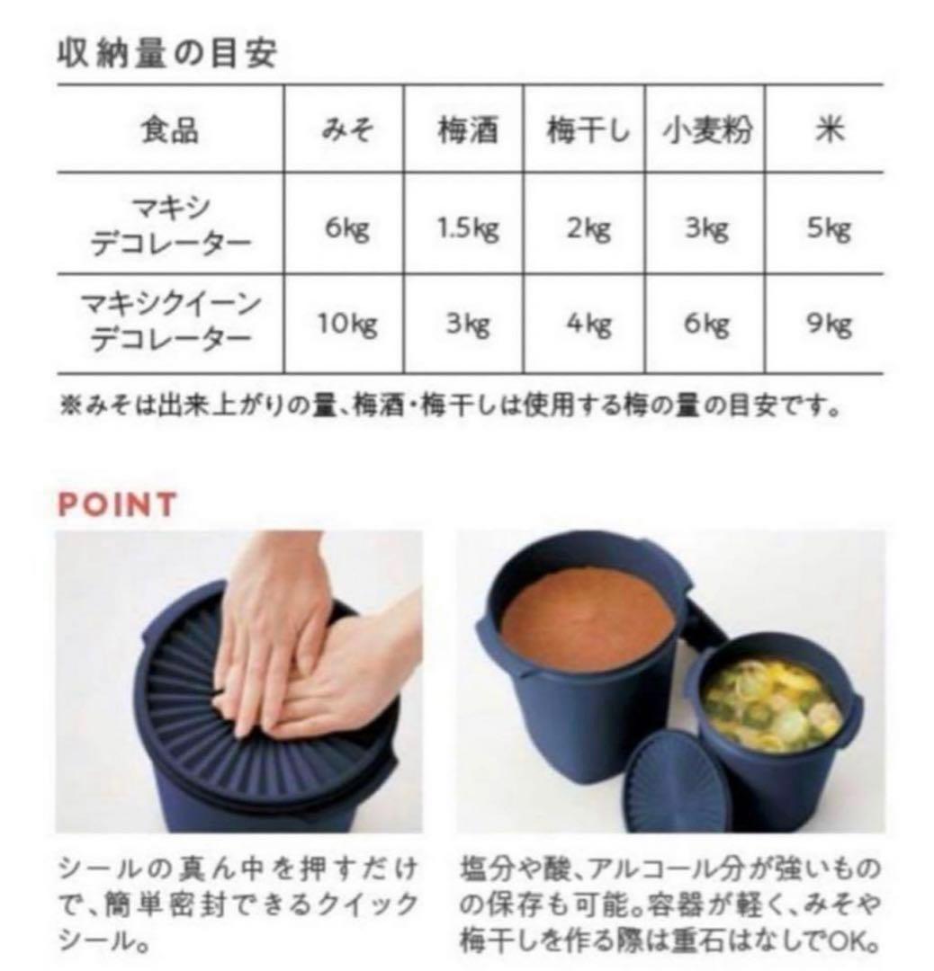 タッパーウェアマキシクィーンデコレーター