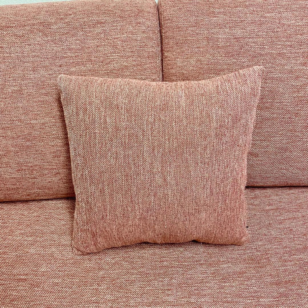 ニトリ 2人用布張りソファ レッド