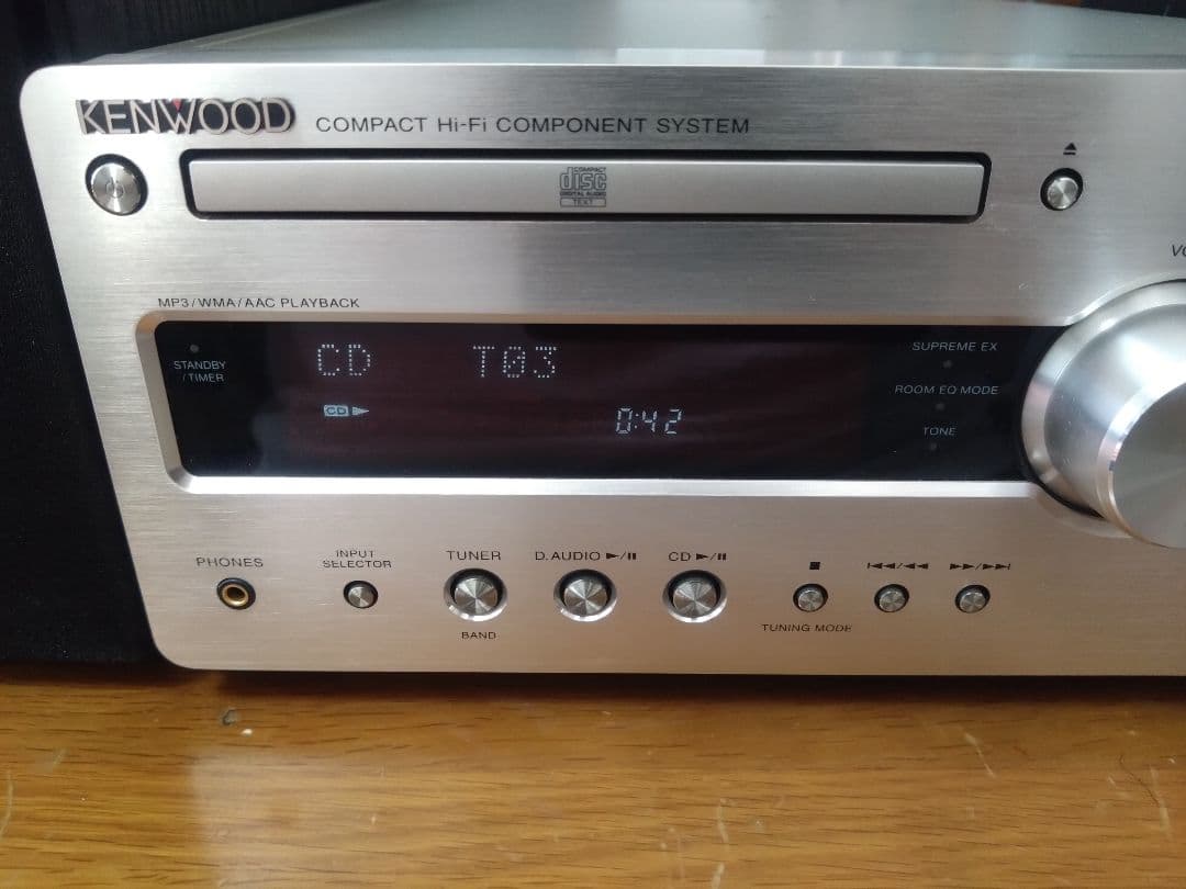 【動作確認済】KENWOOD R-K711 CDレシーバー