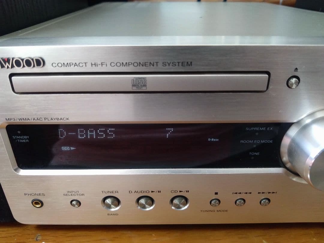 【動作確認済】KENWOOD R-K711 CDレシーバー