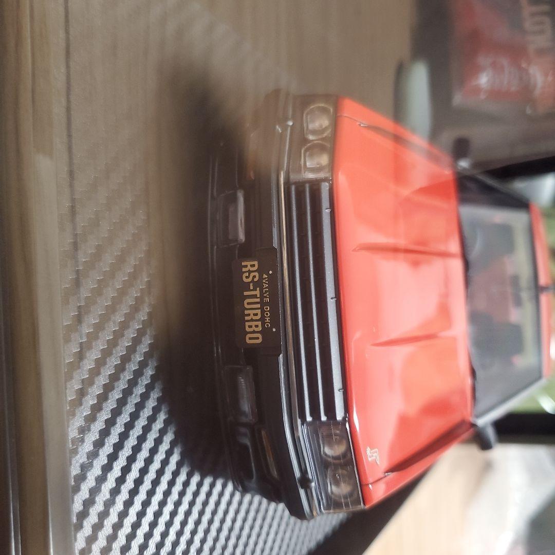 ミニカー Nissan Skyline2000 (R30) Red/Black