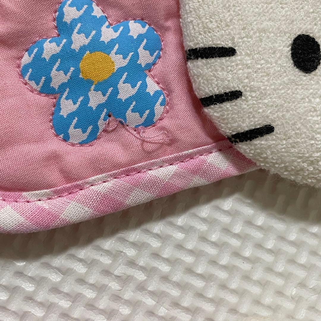 レトロ　1998年　ハローキティ　カオハナキティ　カーテンホルダーレア