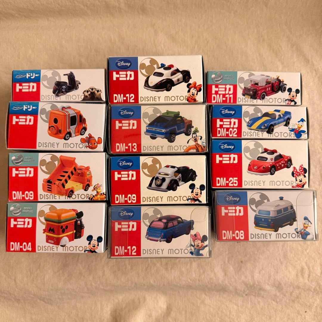 5未開封●トミカディズニーモータースミッキーミニードナルドパトカータカラトミー