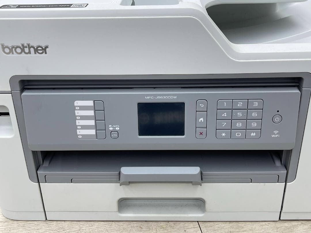 ブラザー A3対応 インクジェット複合機 MFC-J5630CDW 通電確認