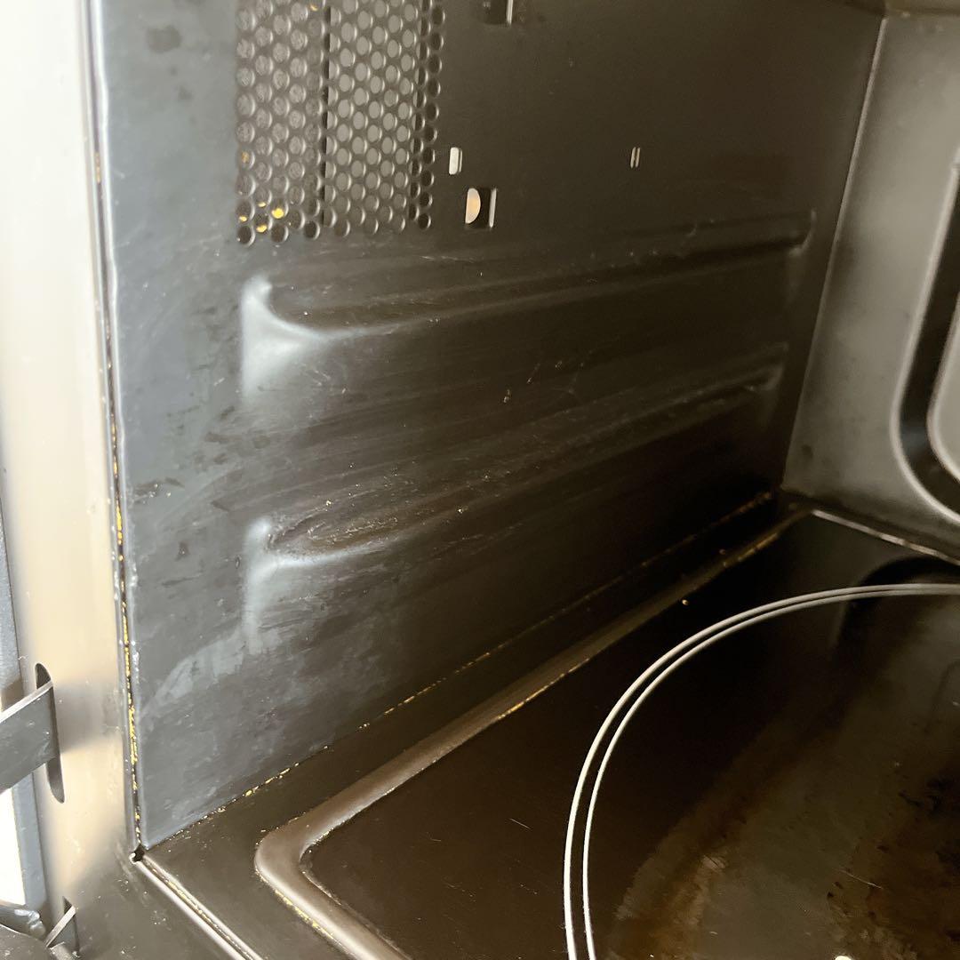 ジャンク品★値下げOK★ BALMUDA オーブンレンジ 電子レンジ ブラック