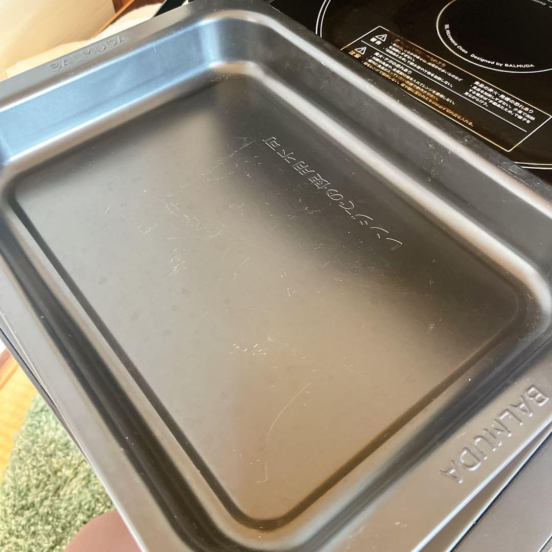 ジャンク品★値下げOK★ BALMUDA オーブンレンジ 電子レンジ ブラック