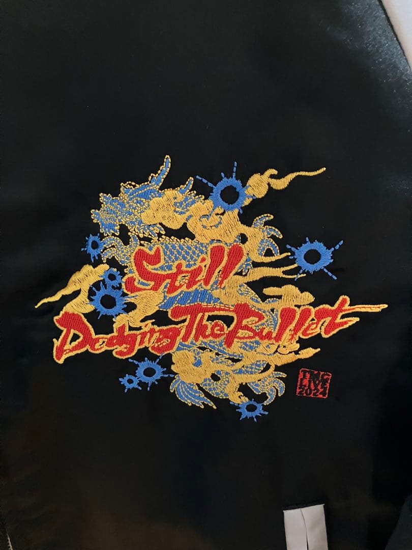TMG スカジャン TAK 松本孝弘 B'z 稲葉浩志 ドラゴン 刺繍