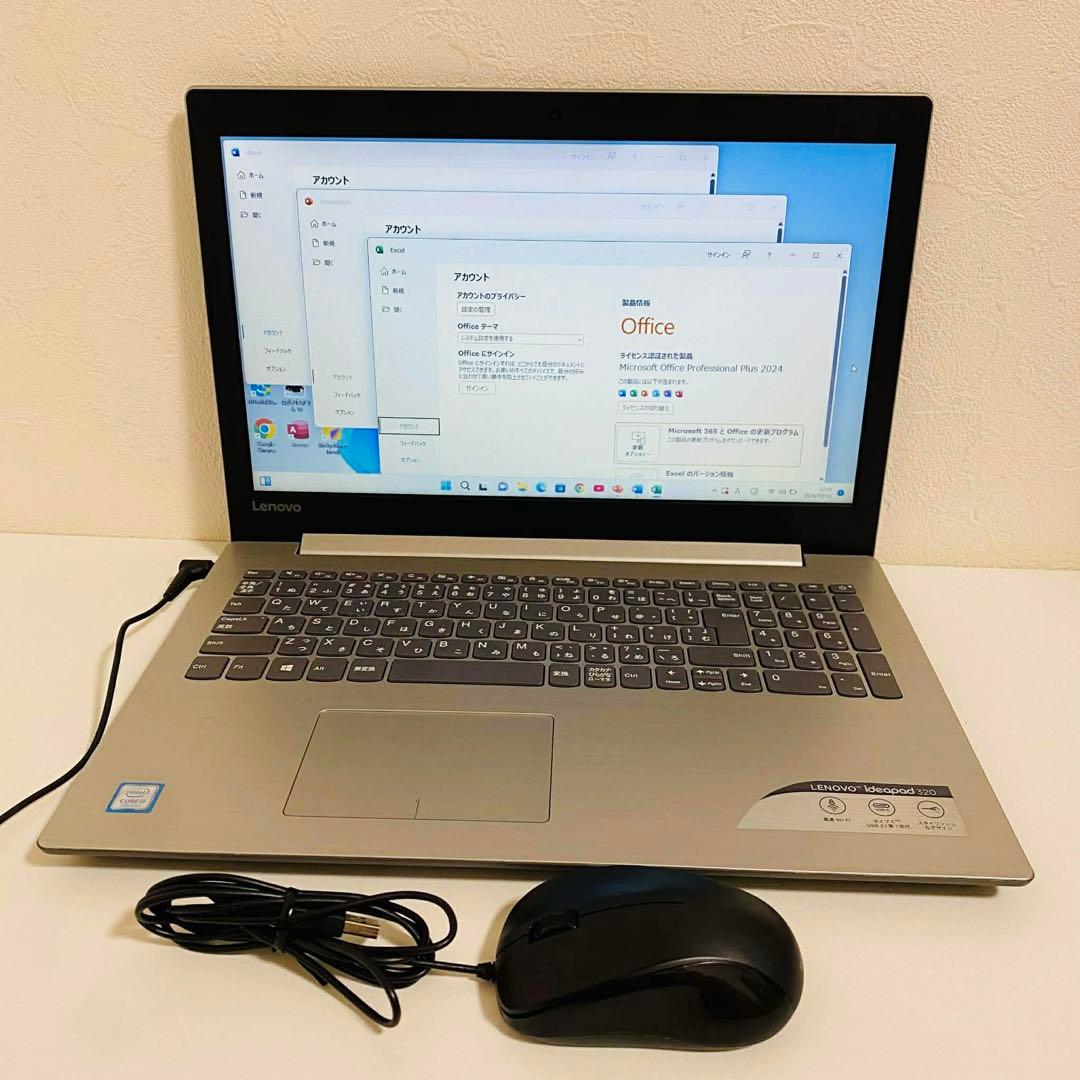 Y157 LENOVOノートパソコンi5第7世代WEBカメラSSD高速Win11