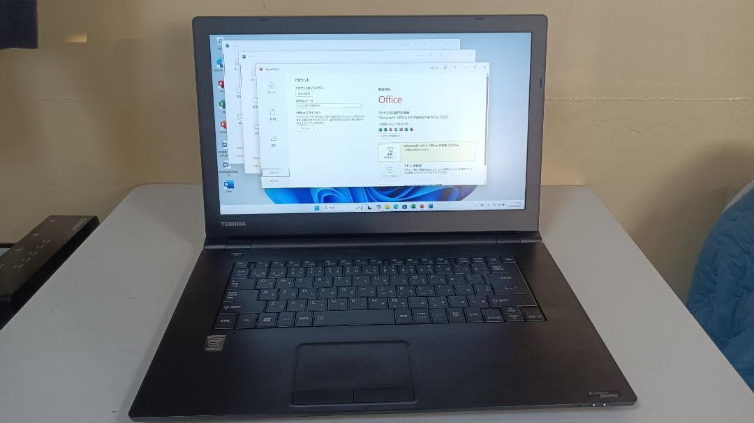 美品ノートパソコンTOSHIBA第五世代Core i5 SSD128Gメモリ8G