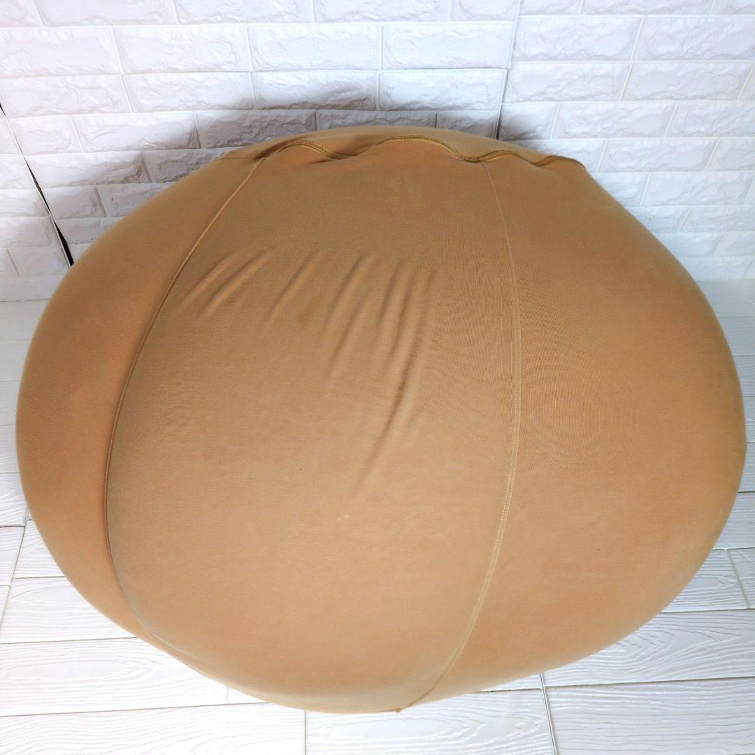 ヨギボー　Yogibo　Drop　ドロップ　円形ビーズクッション 　キャメル