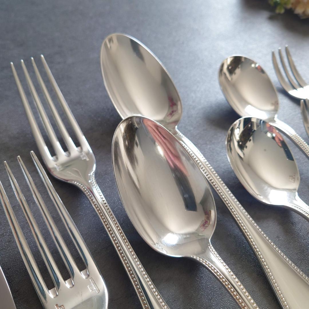 クリストフル パール コンソメスプーン含む 10点