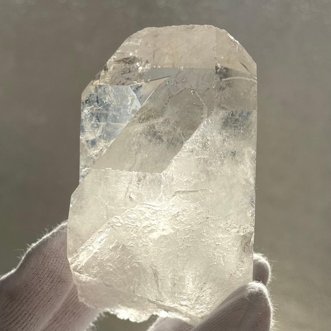 トマスゴンサガ産　大ぶりポイント　水晶原石　ブラジル　天然石