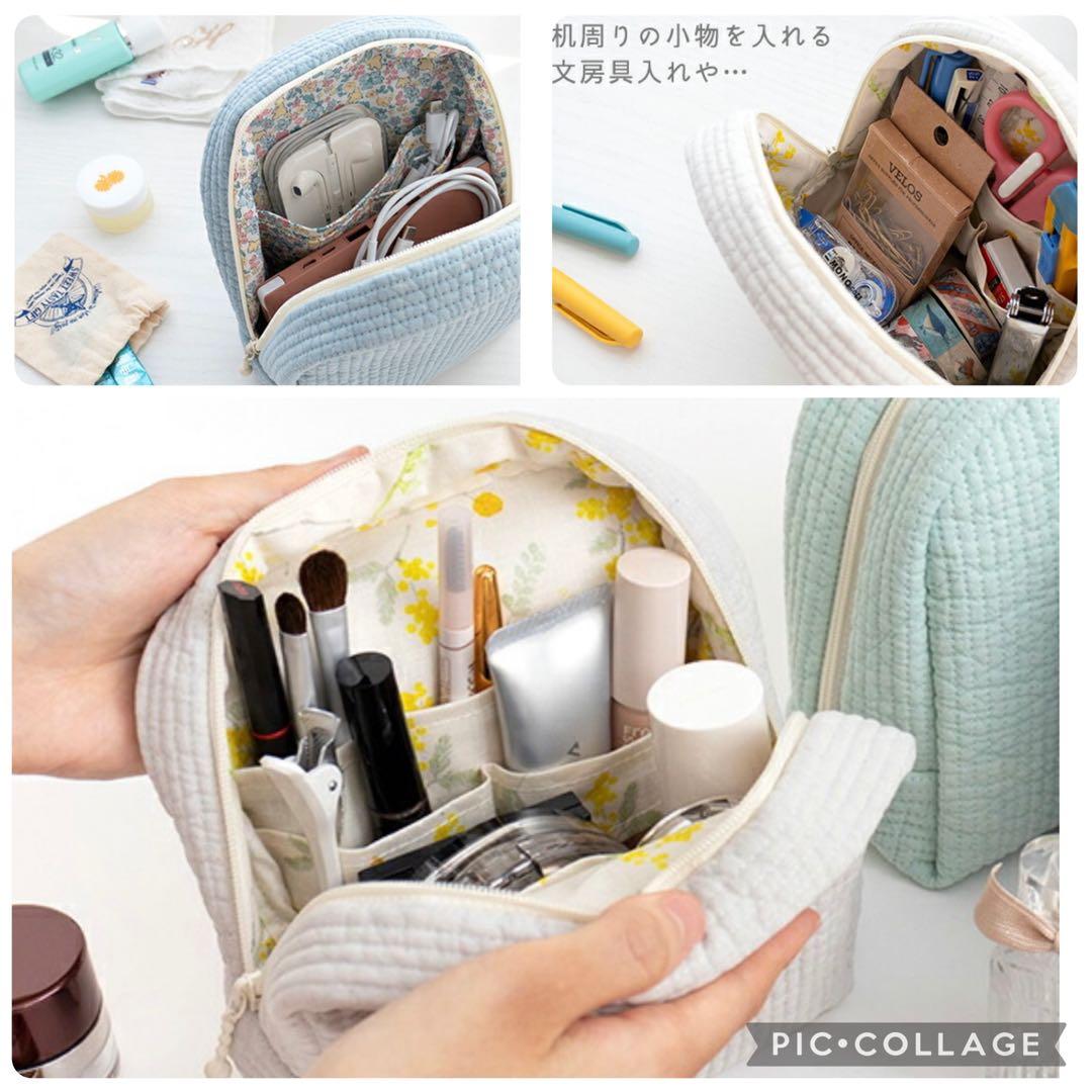 お取り置き／YUWA＊山型マルチポーチ／コスメポーチ＊ねこ＊有輪商店