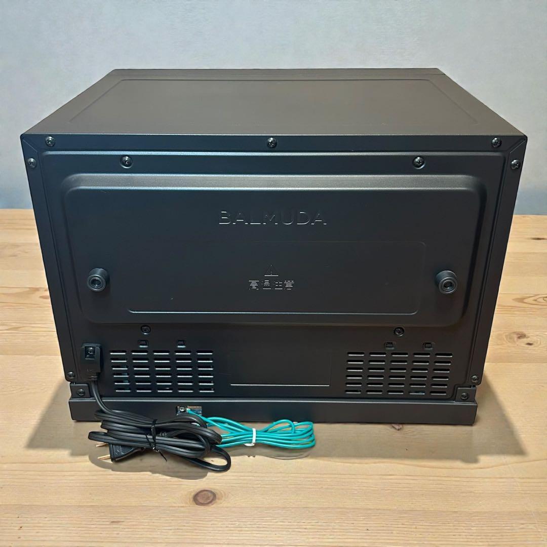 完動❣️美品✨BALMUDA K04-BK スチーム オーブンレンジ 電子レンジ