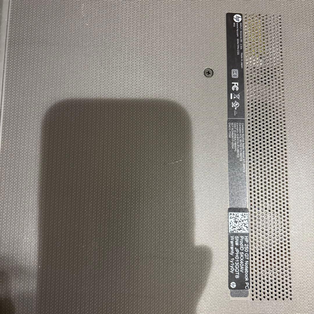 HP ノートPC 英語配列 ACアダプター付き