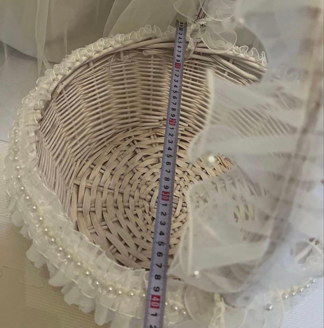 ハンドメイド　籐の大きな籠　 2点セット