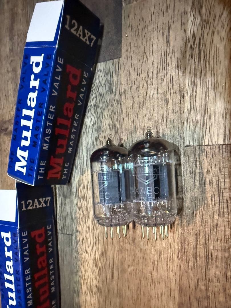 Mullard ムラード　12AX7 マッチドペア　真空管　中古美品