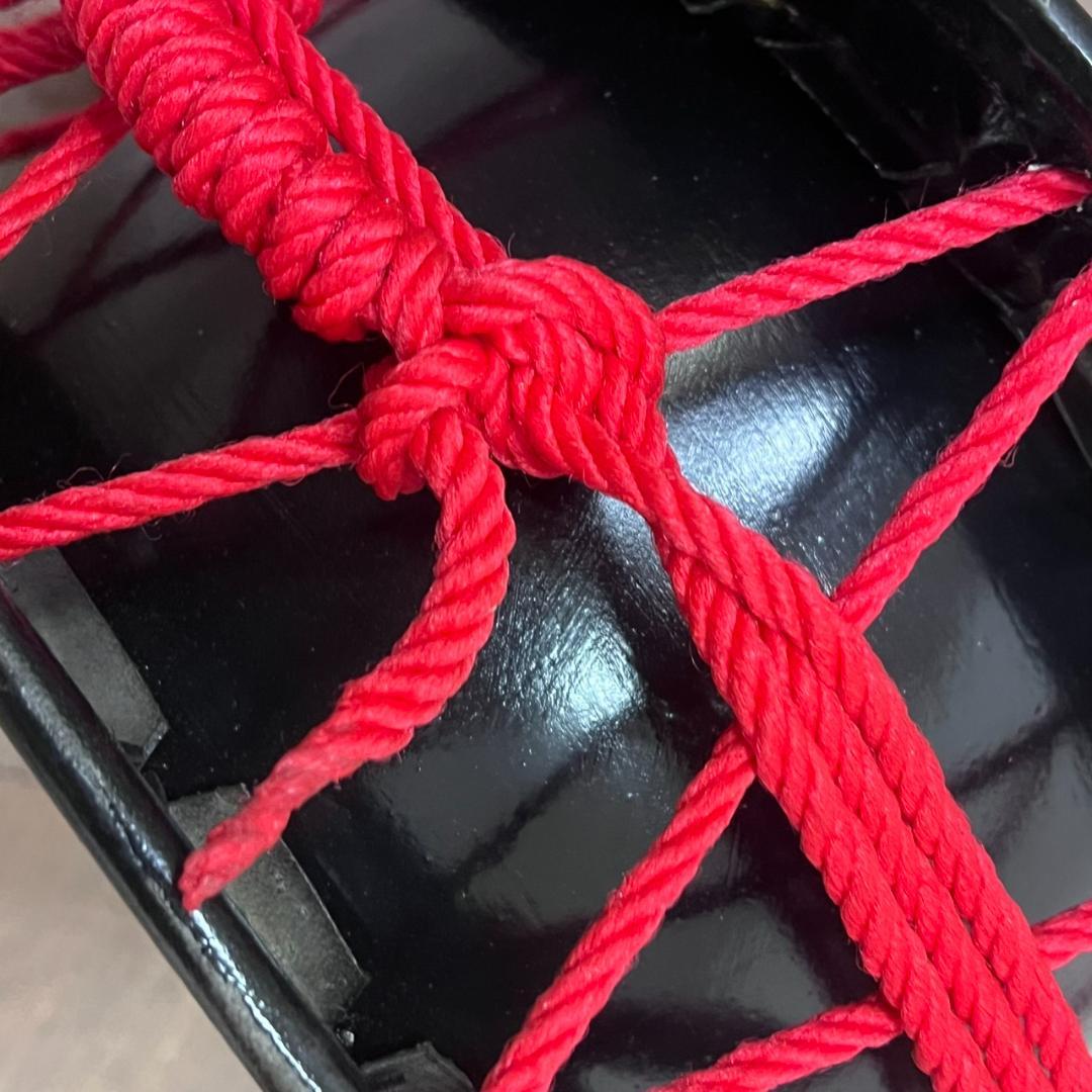 フォロー割【蔵出し】締め太鼓 牛革 和太鼓 バチ付 台付 平太鼓 入門用