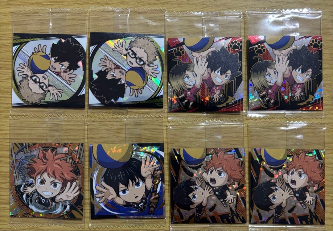 ワンピース ハンターハンター ジョジョ ハイキュー ウエハース セット