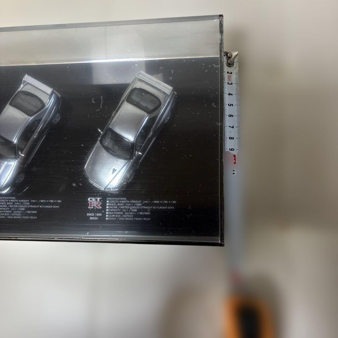 歴代GT-R日産スカイラインコレクション　メタルミニカー6台セット　1/43