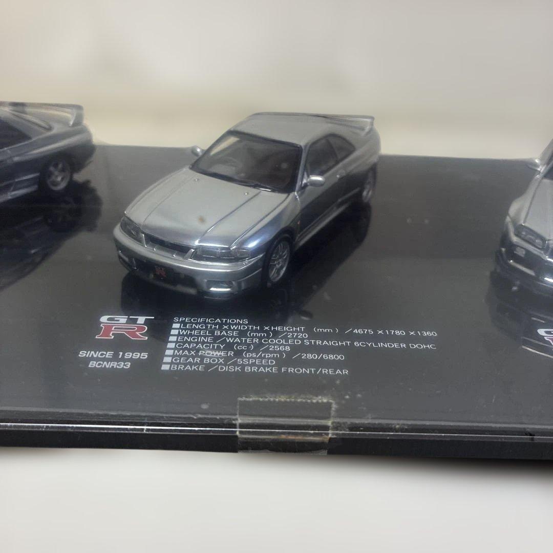 歴代GT-R日産スカイラインコレクション　メタルミニカー6台セット　1/43