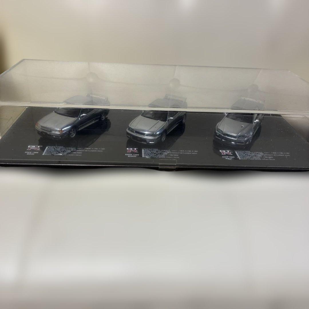 歴代GT-R日産スカイラインコレクション　メタルミニカー6台セット　1/43