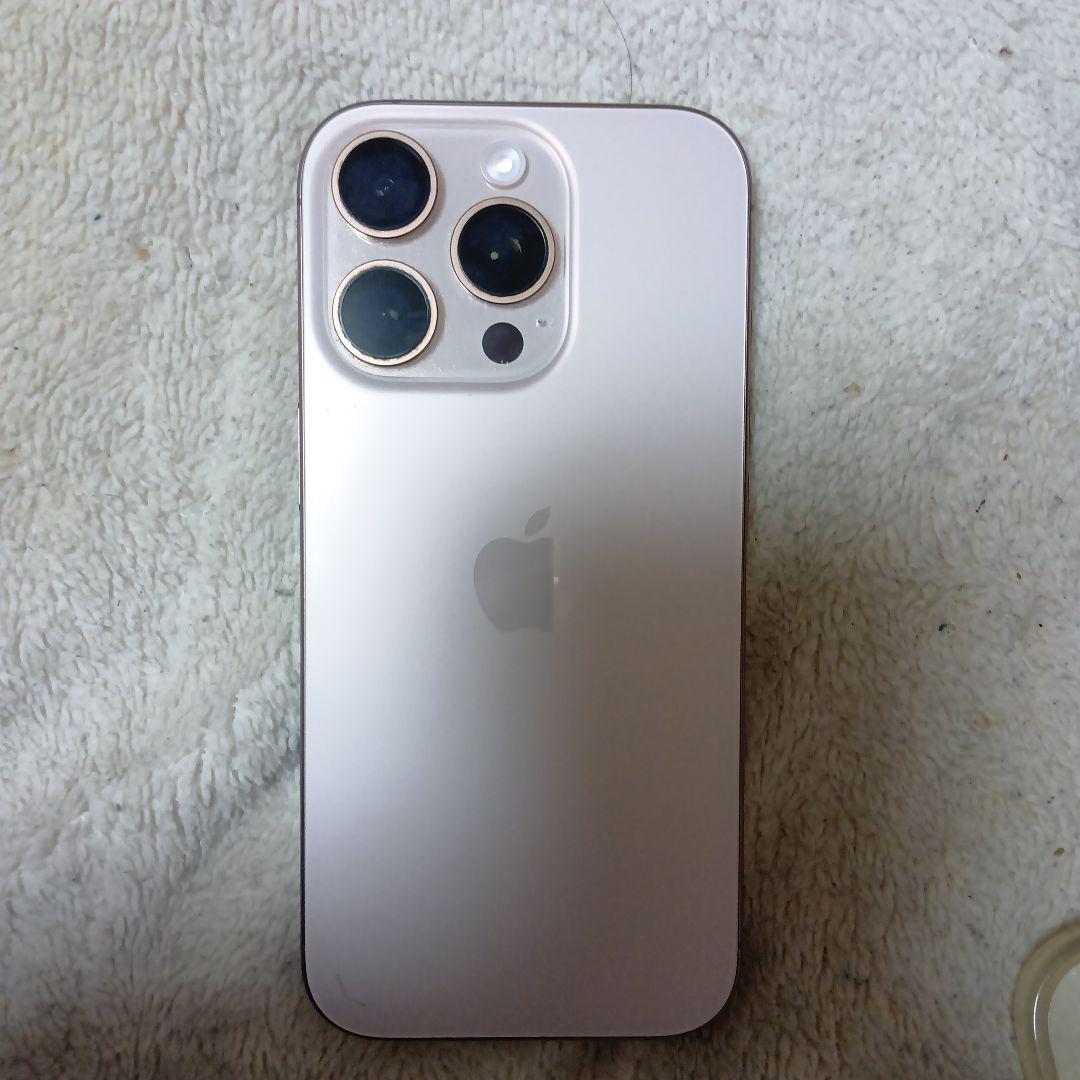 美品Apple iPhone 16 Pro デザートチタニウム 128GB 箱付