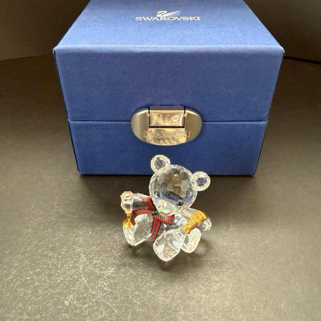 SWAROVSKI スワロフスキー クリスベア 乾杯