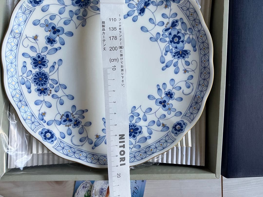新品　Narumi Bone China 19cm ケーキ　お皿x6