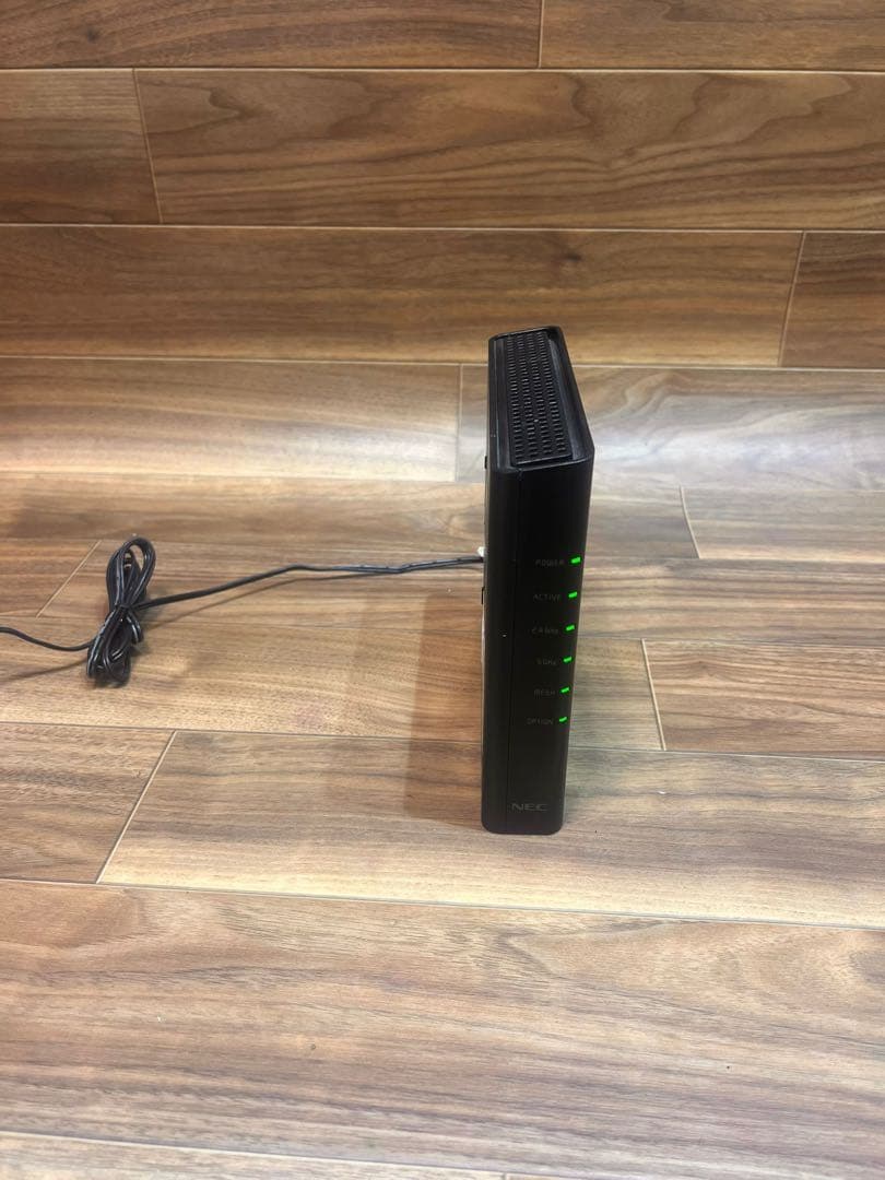 NEC 無線LANルーター Aterm WX5400HP 通電確認のみ 現状渡し