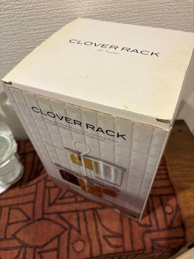 【廃盤品】WECK ウェック クローバーラック 収納ラック 調味料　保存容器