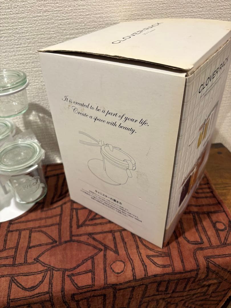 【廃盤品】WECK ウェック クローバーラック 収納ラック 調味料　保存容器